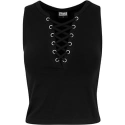 Urban Classics TB1631 Haut (vêtement) Col V Sans manches Coton, Elastane