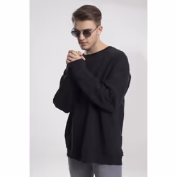 Urban Classics TB1590, Adulte, Mâle, Pull, Noir, M, SML