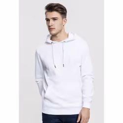 Urban Classics TB1592, Adulte, Mâle, Sweat à capuche, Blanc, L, SML