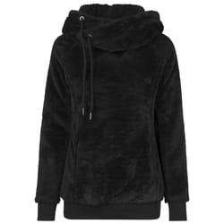 Sweatshirt à capuche femme Urban Classic long teddy