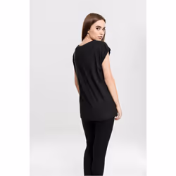 Urban Classics Ladies Extended Shoulder Tee Tee-shirt Décolleté Manche courte Coton, Pull-over