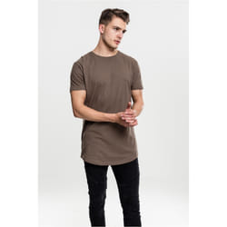 Urban Classics Shaped Long Tee Tee-shirt Encolure torsadée Manche courte Coton
