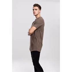 Urban Classics Shaped Long Tee Tee-shirt Encolure torsadée Manche courte Coton