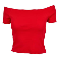 Urban Classics TB1500-00697-0051 Tee-shirt Col à épaules découvertes Manche courte Coton, Elastane