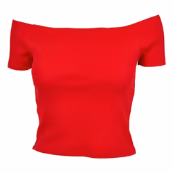 Urban Classics TB1500-00697-0058, Tee-shirt, Adulte, Femelle, Rouge, Monochromatique, XS