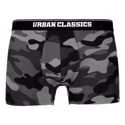 Urban Classics TB2047-01362-0051 Boxers Mâle Camouflage, Gris foncé, Bois