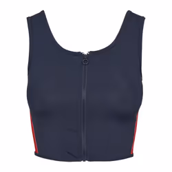 Crop top femme Urban Classic Stripe zip - Vue supplémentaire 3