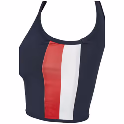 Crop top femme Urban Classic Stripe zip - Vue supplémentaire 6