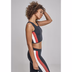 Crop top femme Urban Classic Stripe zip - Vue supplémentaire 8