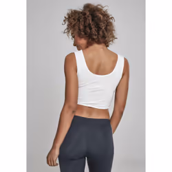 Crop top femme Urban Classic Stripe zip - Vue supplémentaire 5
