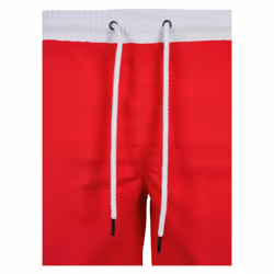 Urban Classics Herren Schwimmshirt Retro Swimshorts, Rot (Firered/White 01314), XX-Large Mâle Rouge, Blanc - Vue supplémentaire 5