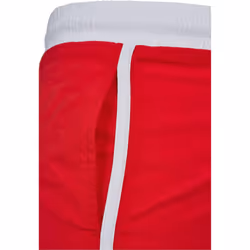 Urban Classics Herren Schwimmshirt Retro Swimshorts, Rot (Firered/White 01314), XX-Large Mâle Rouge, Blanc - Vue supplémentaire 8
