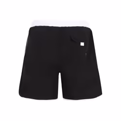 Urban Classics Herren Schwimmshirt Retro Swimshorts, Schwarz (Blk/Wht 00050), XXX-Large (Herstellergröße: 4XL) Mâle Noir, Blanc - Vue supplémentaire 2