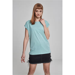 Urban Classics Ladies Extended Shoulder Tee Tee-shirt Décolleté Manche courte Coton, Pull-over