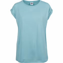 Urban Classics Ladies Extended Shoulder Tee Tee-shirt Décolleté Manche courte Coton, Pull-over - Vue supplémentaire 5