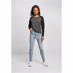 Urban Classics TB4539 Tee-shirt Encolure torsadée Manches longues Coton, Polyester - Vue supplémentaire 5