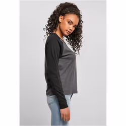 Urban Classics TB4539 Tee-shirt Encolure torsadée Manches longues Coton, Polyester - Vue supplémentaire 7