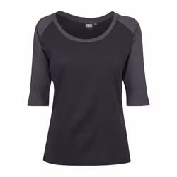 Urban Classics TB733, Tee-shirt, Adulte, Femelle, Noir, Charbon de bois, M, SML