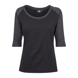 Urban Classics TB733 Tee-shirt Encolure torsadée Manche 3/4 Coton