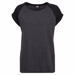 Urban Classics TB1913, Tee-shirt, Adulte, Femelle, Noir, Charbon de bois, XXL, États-Unis d'Amérique