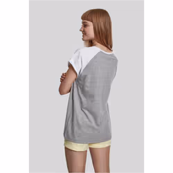 Urban Classics TB1913-01219-0039 Tee-shirt Encolure torsadée Manche courte Coton, Viscose - Vue supplémentaire 7