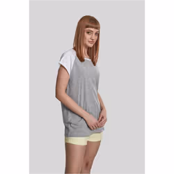 Urban Classics TB1913-01219-0054 Tee-shirt Encolure torsadée Manche courte Coton, Viscose - Vue supplémentaire 5