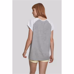 Urban Classics TB1913-01219-0054 Tee-shirt Encolure torsadée Manche courte Coton, Viscose - Vue supplémentaire 6