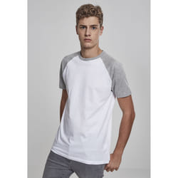 Urban Classics Raglan Contrast Tee Tee-shirt Encolure torsadée Manche courte Coton, Pull-over