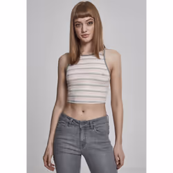 Urban Classics TB1931, Débardeur, Adulte, Femelle, Gris, Rose, Blanc, M, SML