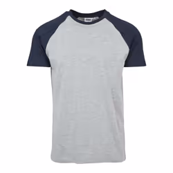 Urban Classics TB639, Tee-shirt, Adulte, Mâle, Marine, Gris, Monochromatique, 3XL