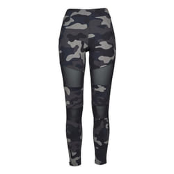Urban Classics TB1939-00840-0060 Femelle Noir, Camouflage Elastane, Polyester