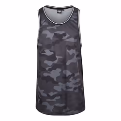 Urban Classics TB2065-00707-0054, Débardeur, Adulte, Mâle, Noir, Camouflage, Monochromatique, XL