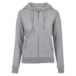Sweatshirt à capuche femme Urban Classic claic zip - XL