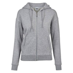 Sweatshirt à capuche femme Urban Classic claic zip