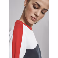 T-shirt femme Urban Classic 3-tone Stripe crew - Vue supplémentaire 13