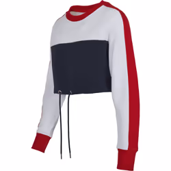 T-shirt femme Urban Classic 3-tone Stripe crew - Vue supplémentaire 6