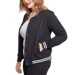 Veste Teddy femme grandes tailles Urban Classic college sweat