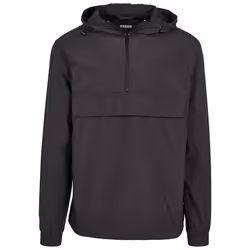 Urban Classics TB2100-00007-0060, Veste coupe-vent, Mâle, Adulte, 3 pochettes, Polyester, Noir