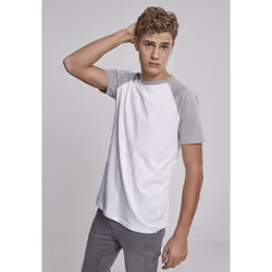 Urban Classics Raglan Contrast Tee Tee-shirt Encolure torsadée Manche courte Coton, Pull-over - Vue supplémentaire 7