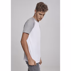 Urban Classics Raglan Contrast Tee Tee-shirt Encolure torsadée Manche courte Coton, Pull-over - Vue supplémentaire 8