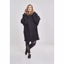Sweatshirt à capuche femme grandes tailles Urban Classic long Oversized - Vue supplémentaire 13