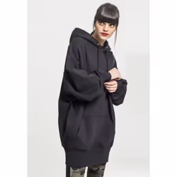 Urban Classics TB2233, Adulte, Femelle, Sweat à capuche, Noir, L, SML
