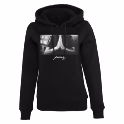 Sweatshirt à capuche femme Mister Tee pray