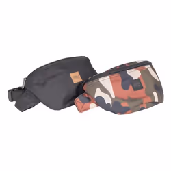 Urban Classics TB2255-01422-0050 sacs bananes Polyester Noir, Camouflage