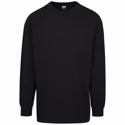 Urban Classics TB2384-00007-0046, Adulte, Mâle, Sweat à capuche, Noir, Encolure torsadée, Manches longues