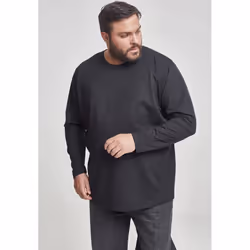 Urban Classics TB2390, Adulte, Mâle, Sweatshirt, Noir, 4XL, États-Unis d'Amérique