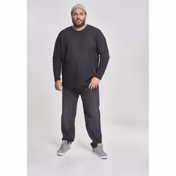 T-shirt grandes tailles Urban Classic stretch terry longleeve