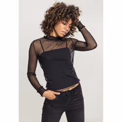 Urban Classics TB2324, Débardeur, Adulte, Femelle, Noir, XS, SML