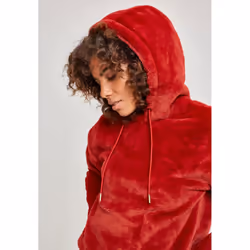 Sweatshirt à capuche femme Urban Classic Oversized teddy - Vue supplémentaire 10