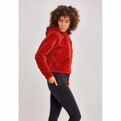 Sweatshirt à capuche femme Urban Classic Oversized teddy - Vue supplémentaire 7